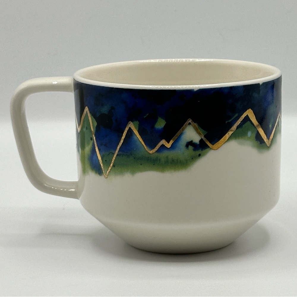 Starbucks Coffee Cup Artisan Series 06/08 Elevation Mug 2015 Bone China 12 oz